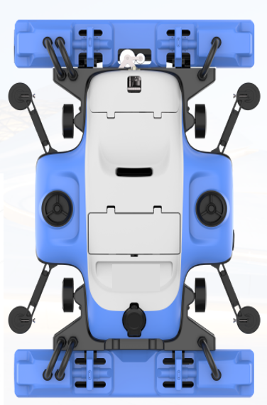 All-in-One Building Facade Cleaning Robot